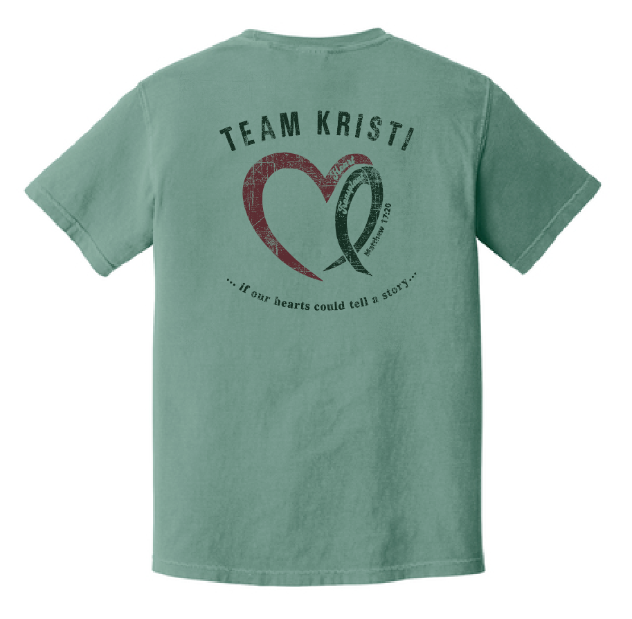 Team Kristi "Heart" Design S/S T-shirt (adult)