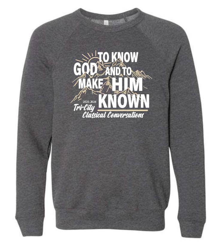 Tri City Classic Conversations Crewneck Sweatshirt (dark heather)