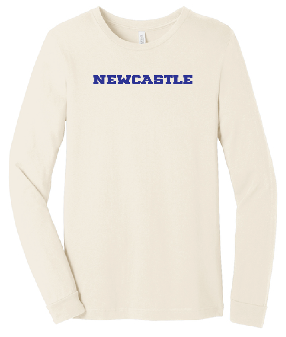 Newcastle Cheer "Home Sweet Home" Design L/S t-shirt