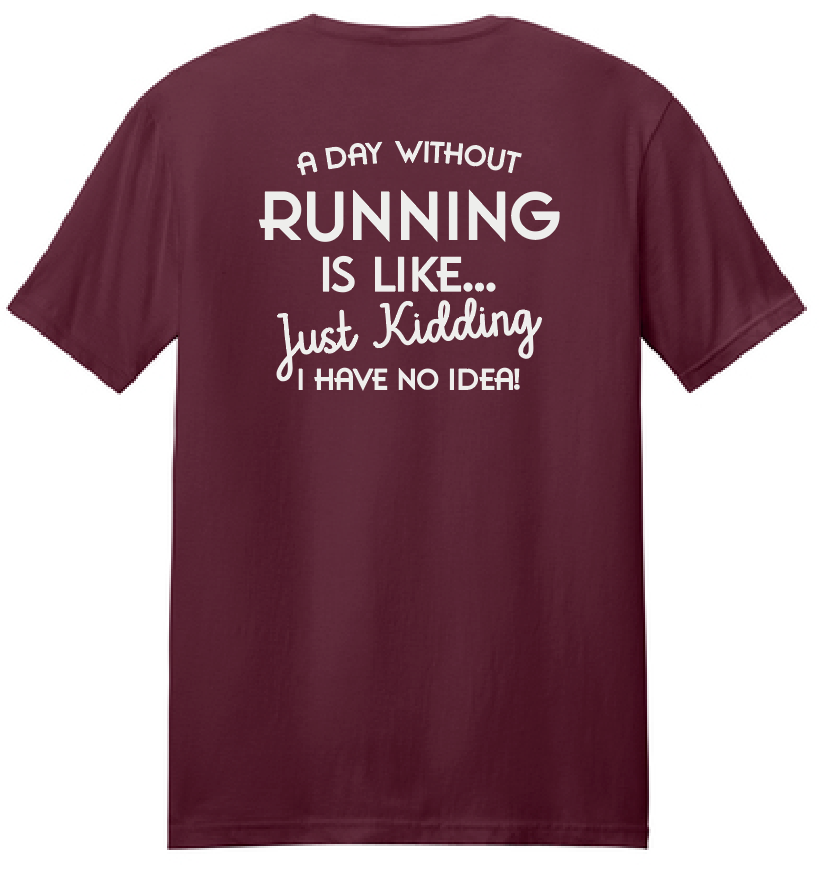 Blanchard XC "Tri-line XC" Design S/S T-shirt (maroon)