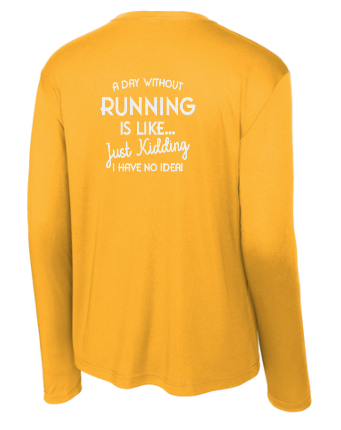 Blanchard XC "Tri-line XC" Design L/S Performance T-shirt (gold)