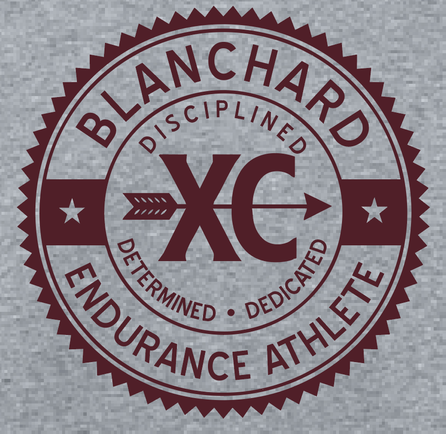 Blanchard XC "Seal" Design L/S Performance T-shirt (heather)