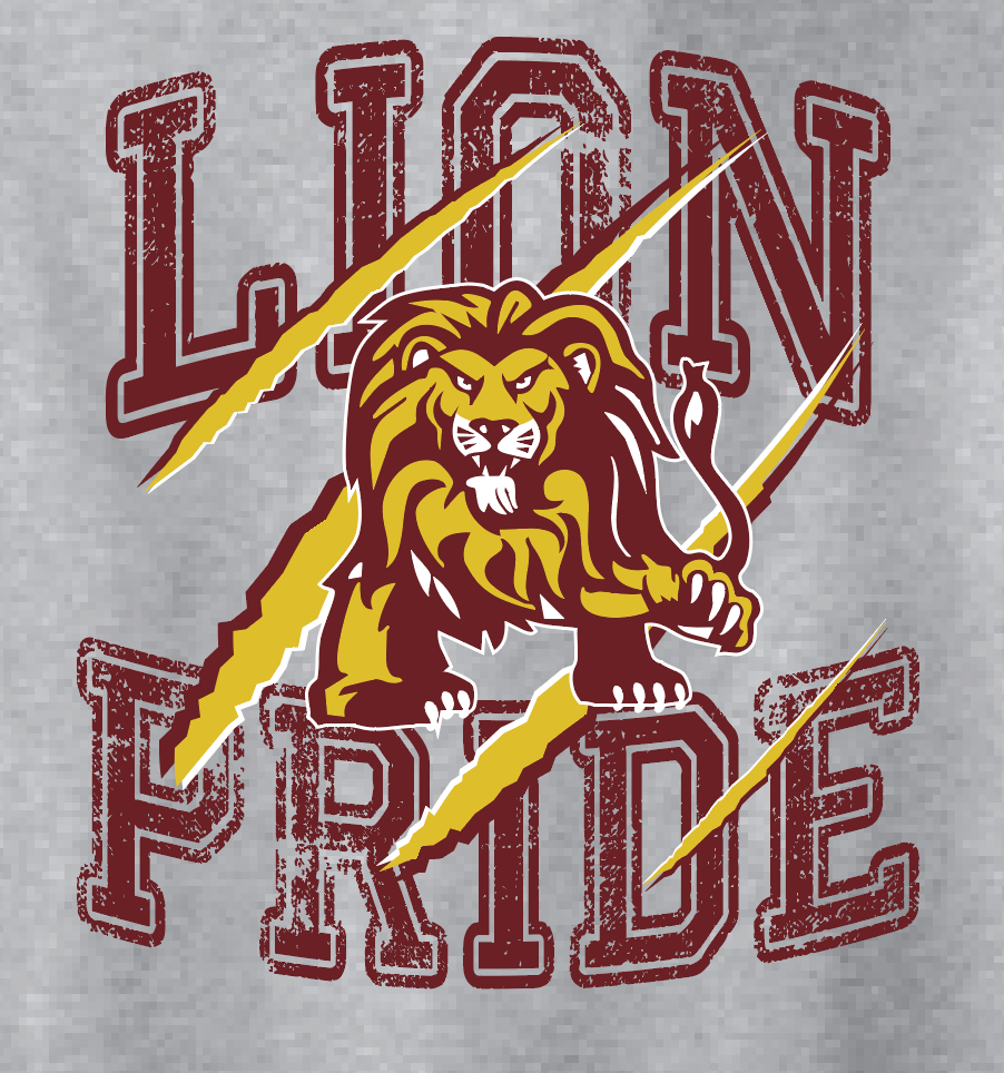Blanchard PTO "Pride" Design Jerzees Sweatshirt (heather)