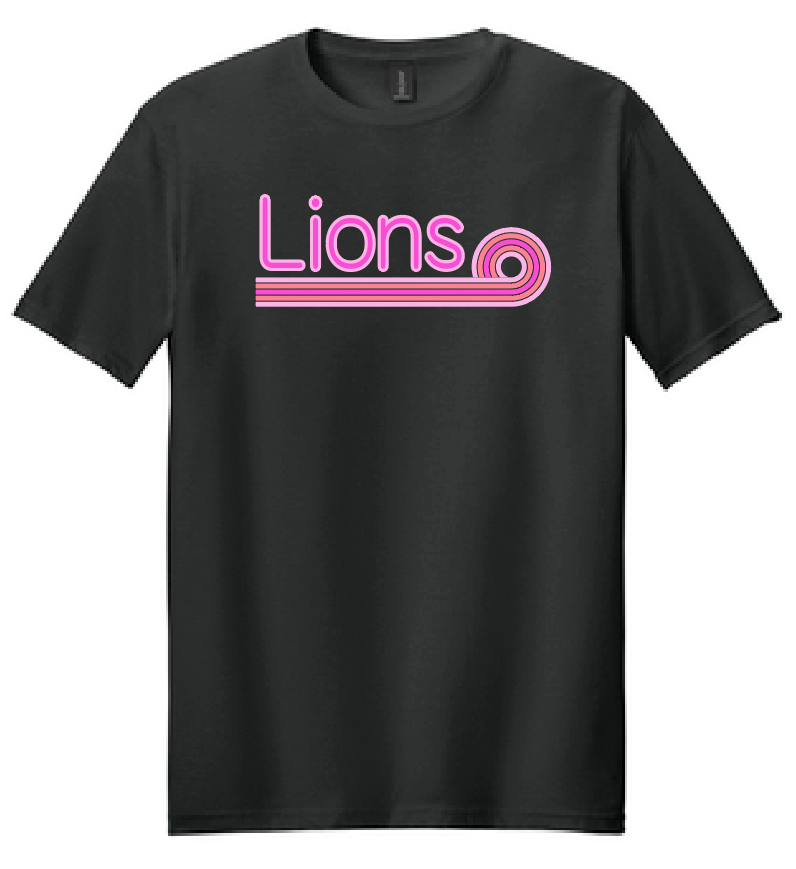Blanchard PTO "Pink Stripe" Design Softstyle S/S T-shirt (black)