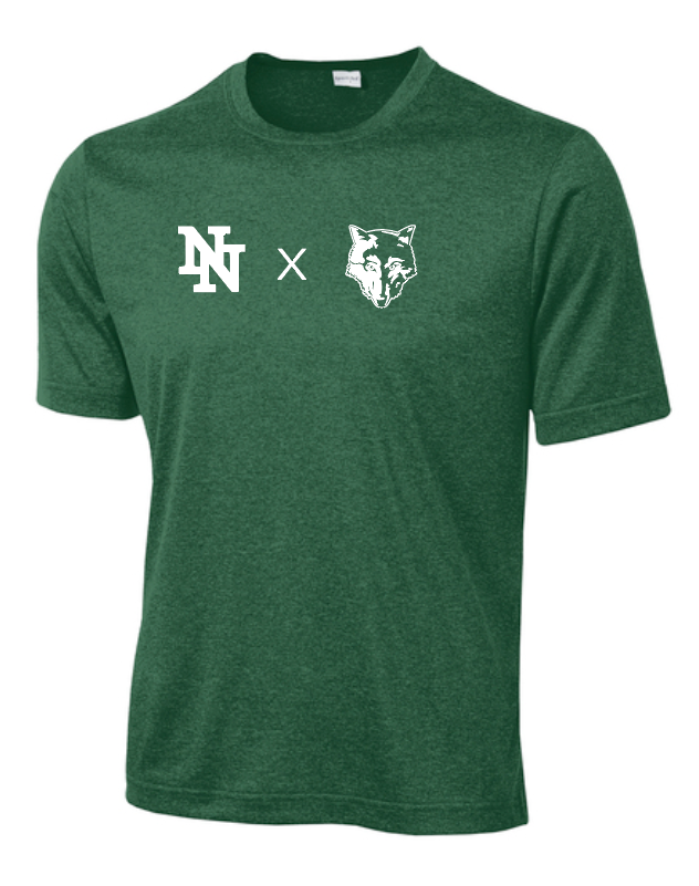 NN Girls Soccer "Simple +" Design S/S Performance T-shirt (green)