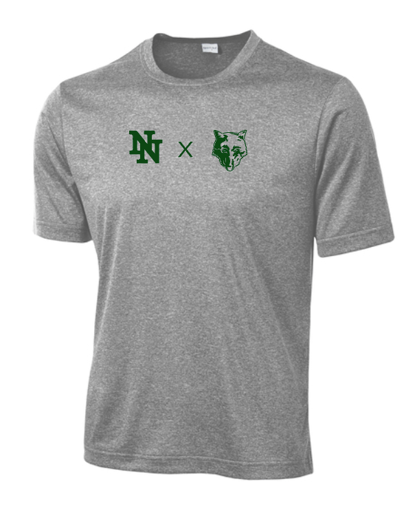 NN Girls Soccer "Simple +" Design S/S Performance T-shirt (heather)