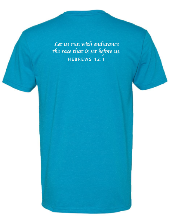 COACH Staff Next Level S/S V-neck T-shirt (turq)