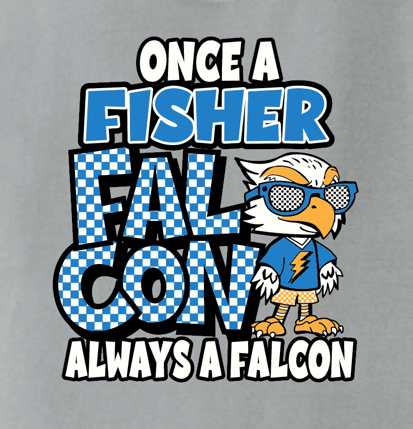 Fisher "Cartoon" Design Comfort Colors S/S T-shirt