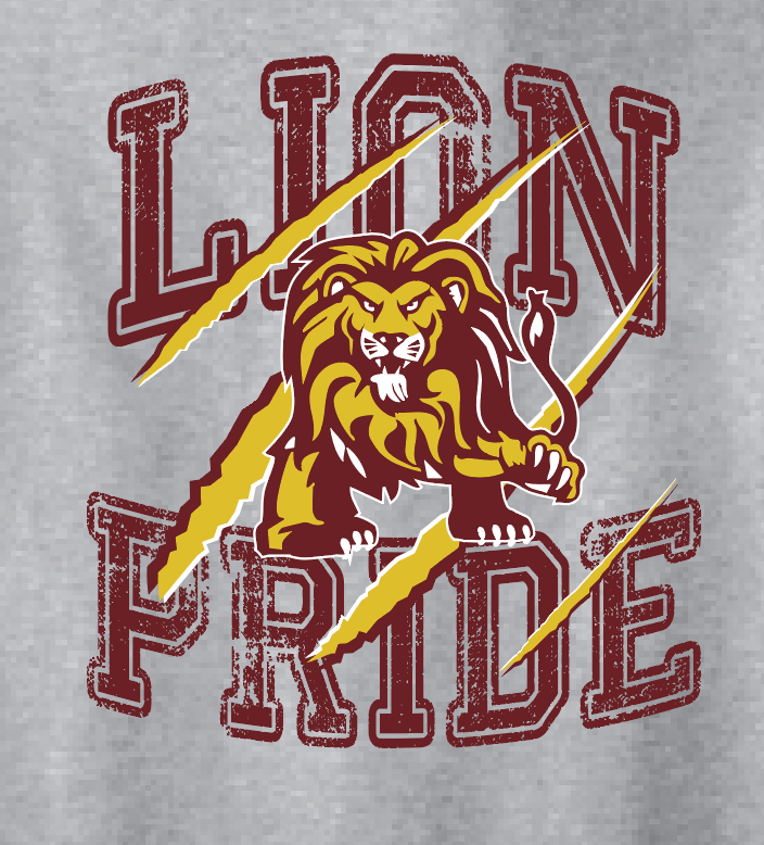 Blanchard PTO "Pride" Design Gildan Fleece Blanket (heather)