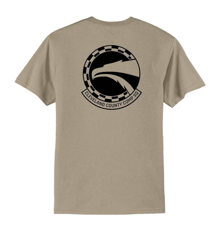 Cleveland County Composite Squadron S/S T-shirt (sand)