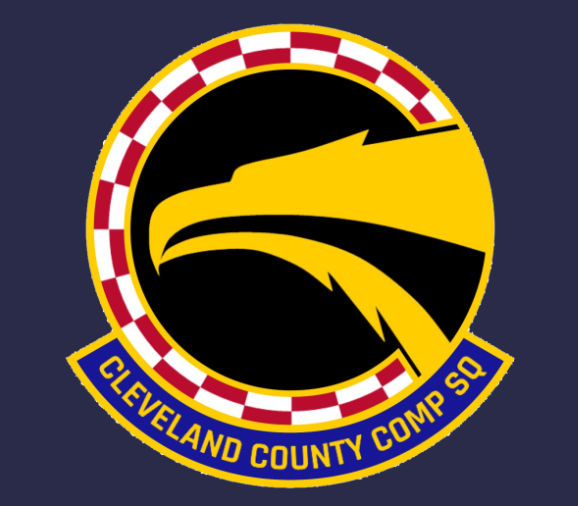 Cleveland County Composite Squadron Hooded Sweatshirt (navy)