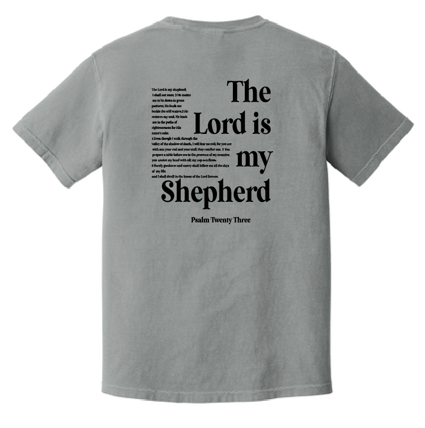 St. Andrews "Psalm 23" Design Comfort Colors S/S T-shirt (granite)(youth)