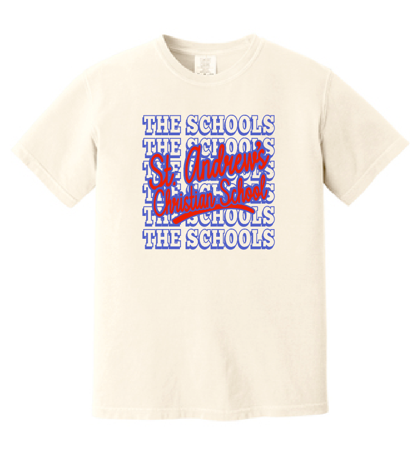 St. Andrews "SACS" Design Comfort Colors S/S T-shirt (adult)