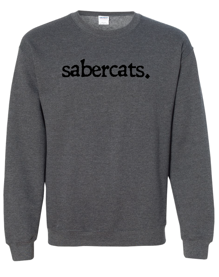 Southmoore PTSA "Typewriter" Design Crewneck Sweatshirt (drk heather)
