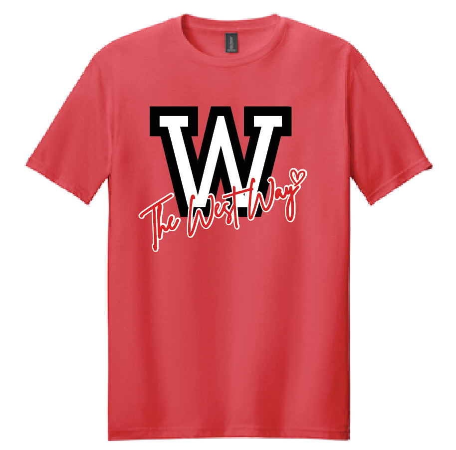 Moore West Staff "West Way" Design S/S T-shirt