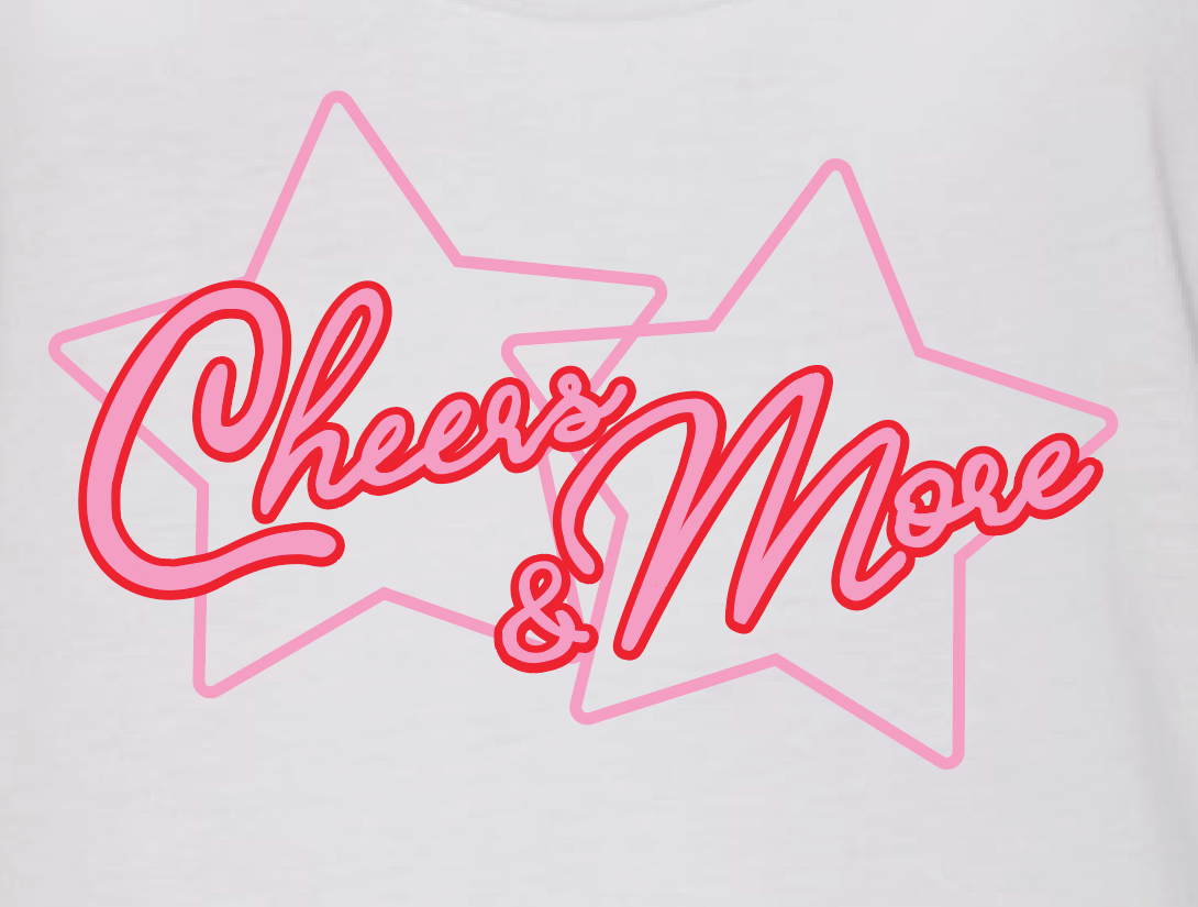 Cheers and More "Star" Design Women's Racerback Tank