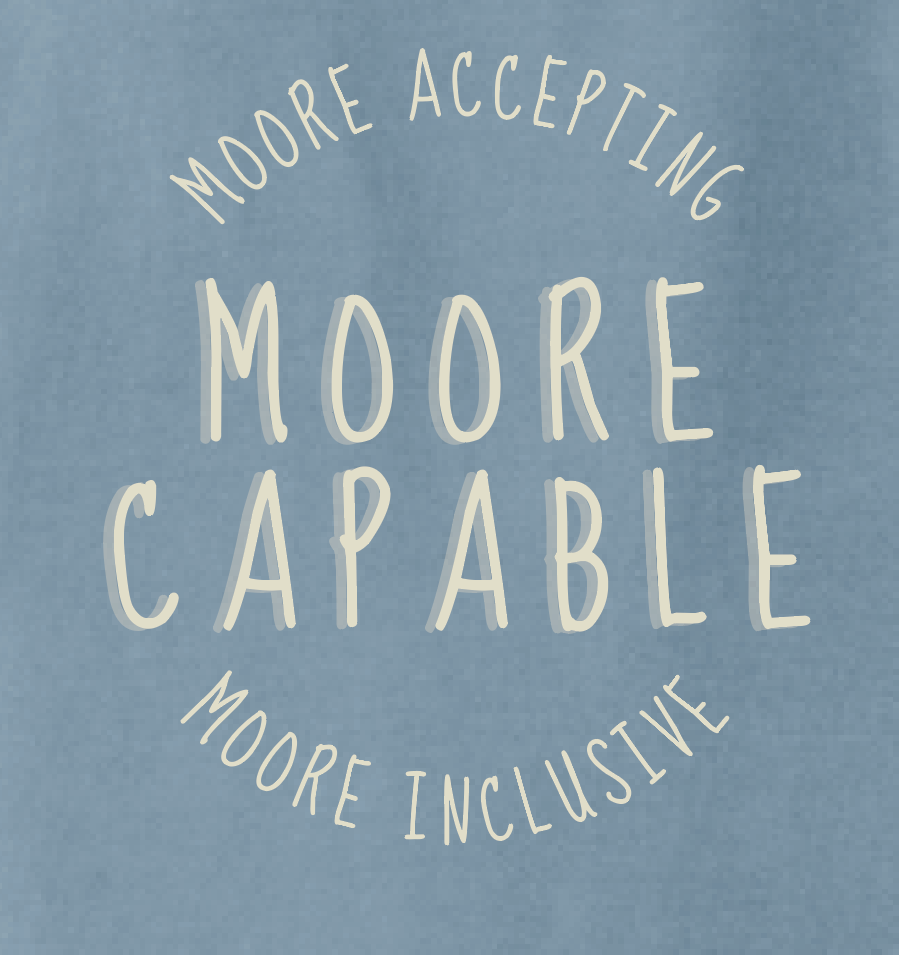 MPS SPED "Moore Capable" Design S/S T-shirt (washed denim)