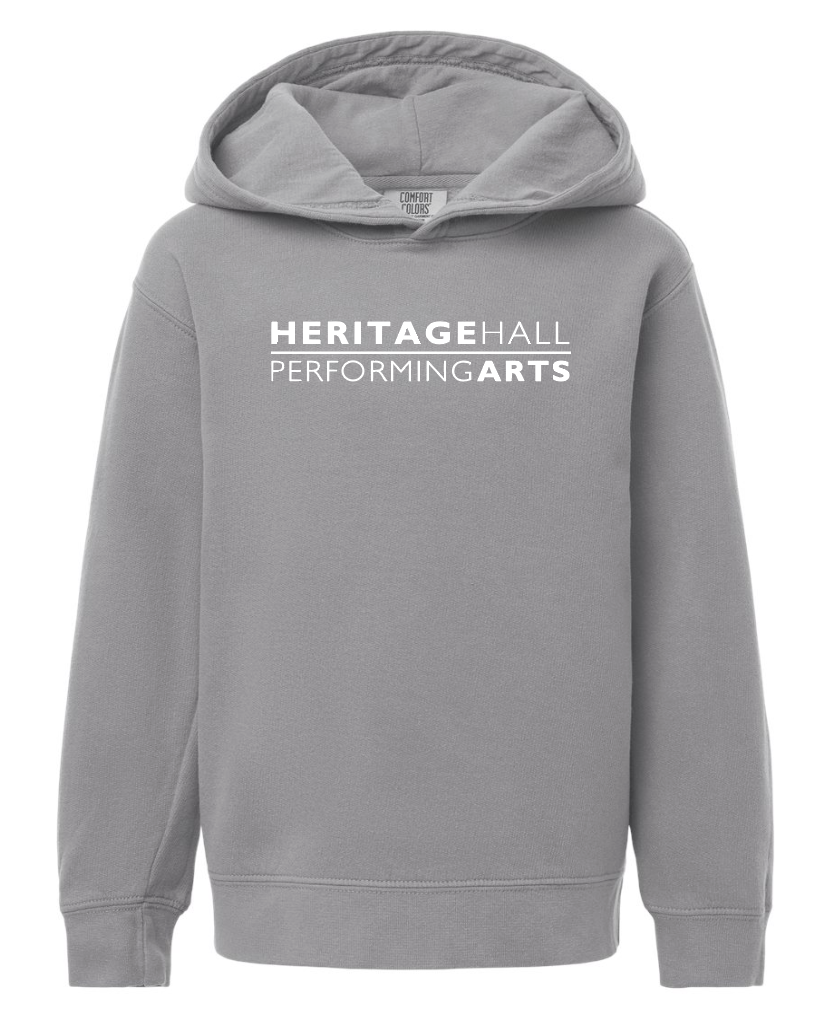 Heritage Hall Performing Arts "Logo" Design Hooded Sweatshirt (grey) (youth)