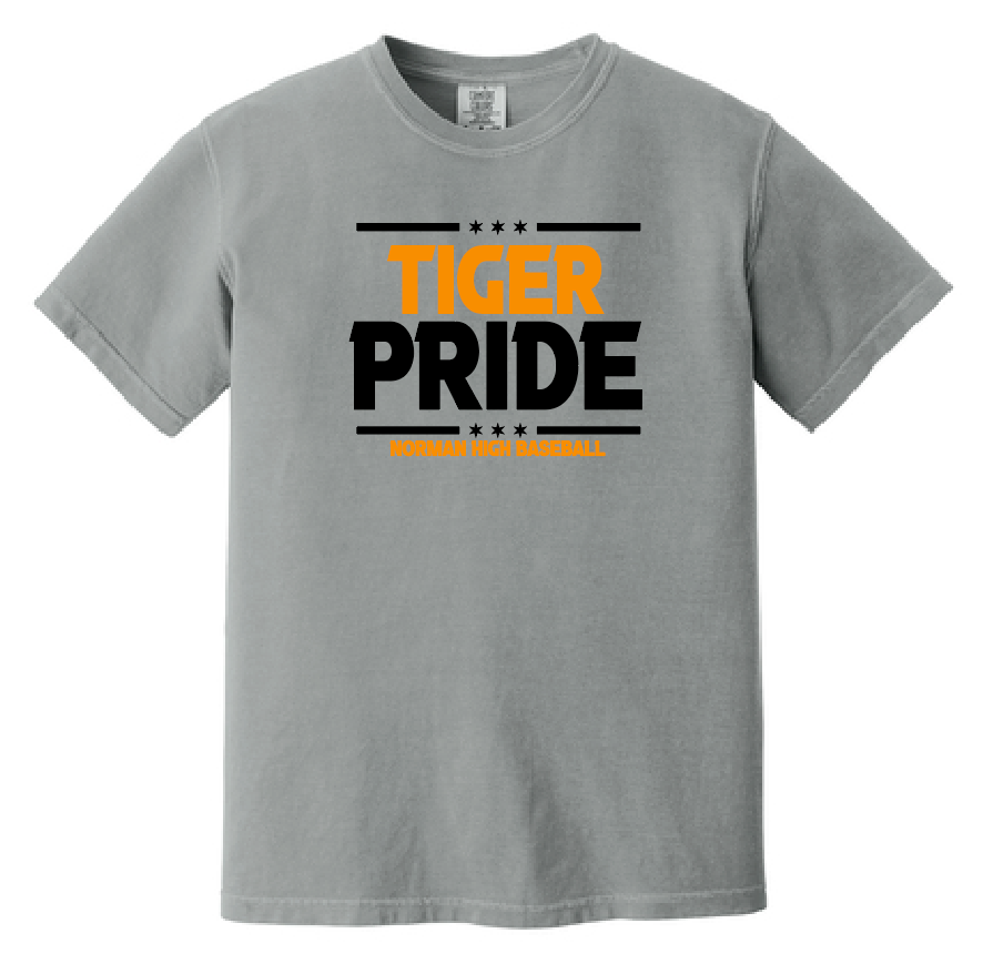 NHS Baseball "Pride" Design S/S T-shirt (granite)