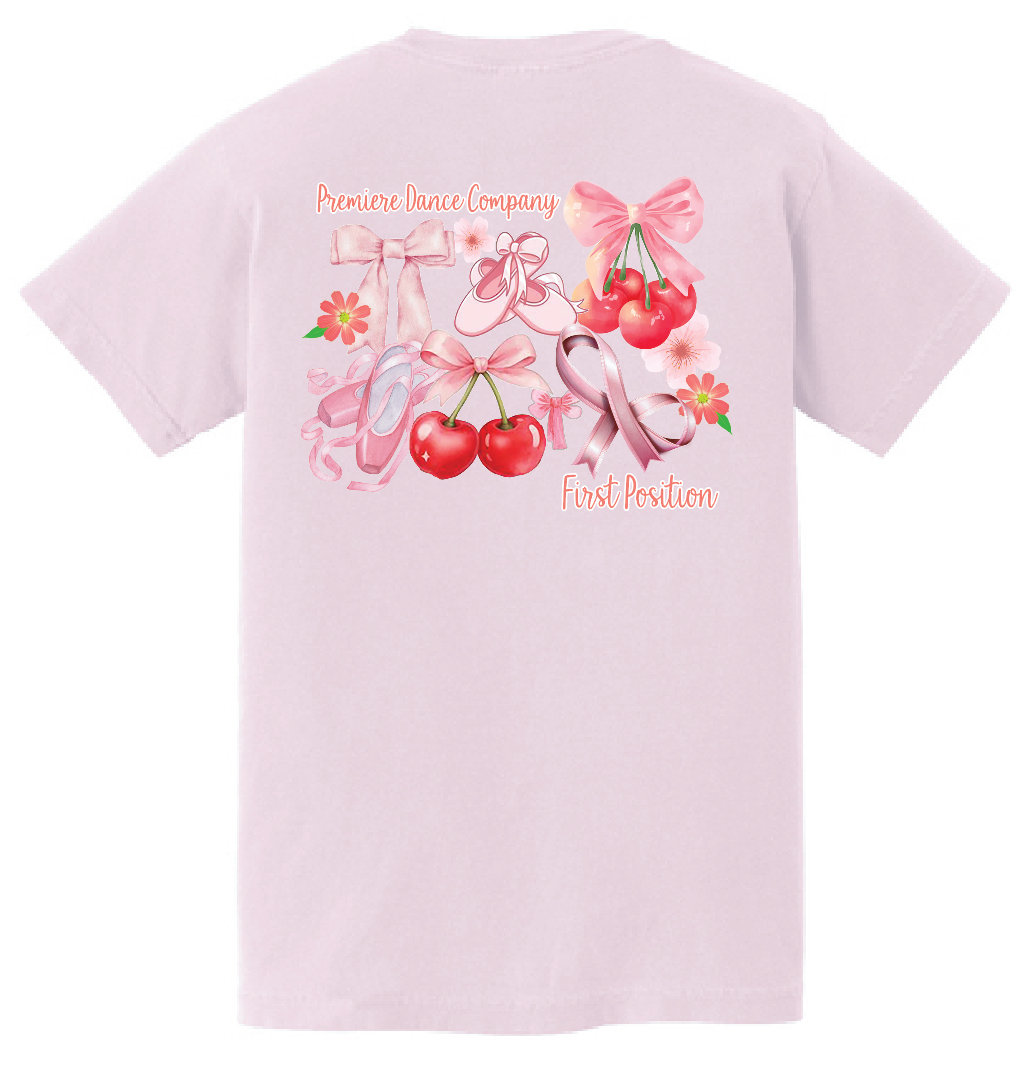 Premiere Dance "First Position" Design Comfort Colors S/S T-shirt