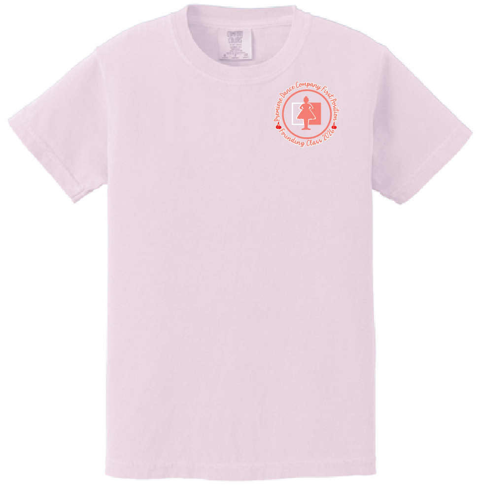 Premiere Dance "First Position" Design Comfort Colors S/S T-shirt