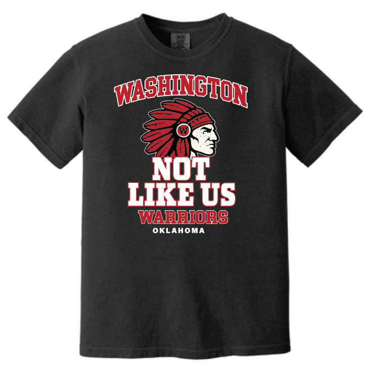 Washington High "Not Like Us" Comfort Colors S/S T-shirt