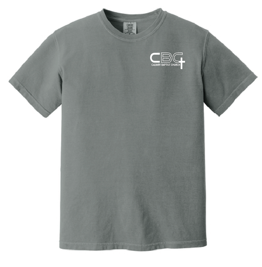 Calvary Baptist Church Comfort Colors S/S T-shirt (grey)