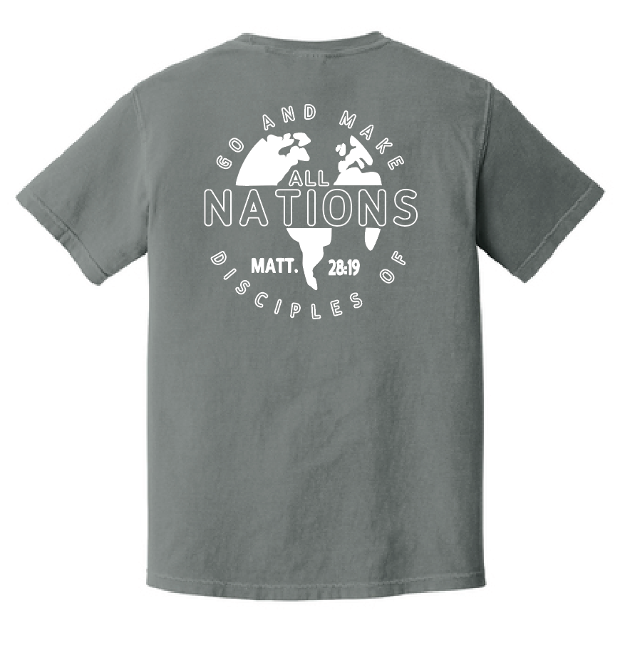 Calvary Baptist Church Comfort Colors S/S T-shirt (grey)