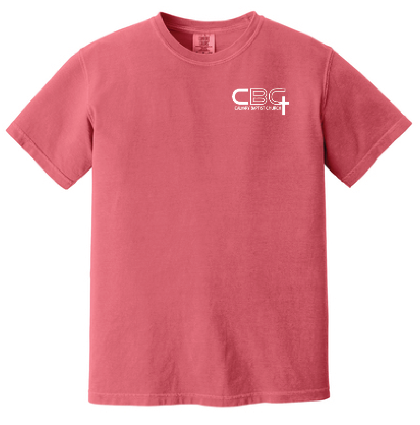 Calvary Baptist Church Comfort Colors S/S T-shirt (watermelon)