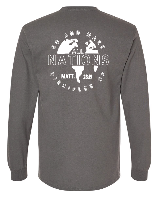 Calvary Baptist Church Gildan L/S T-shirt (charcoal)