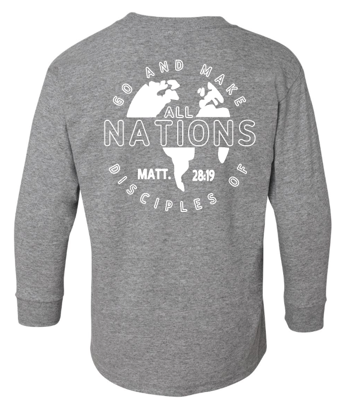 Calvary Baptist Church Gildan L/S T-shirt (heather)(youth only)