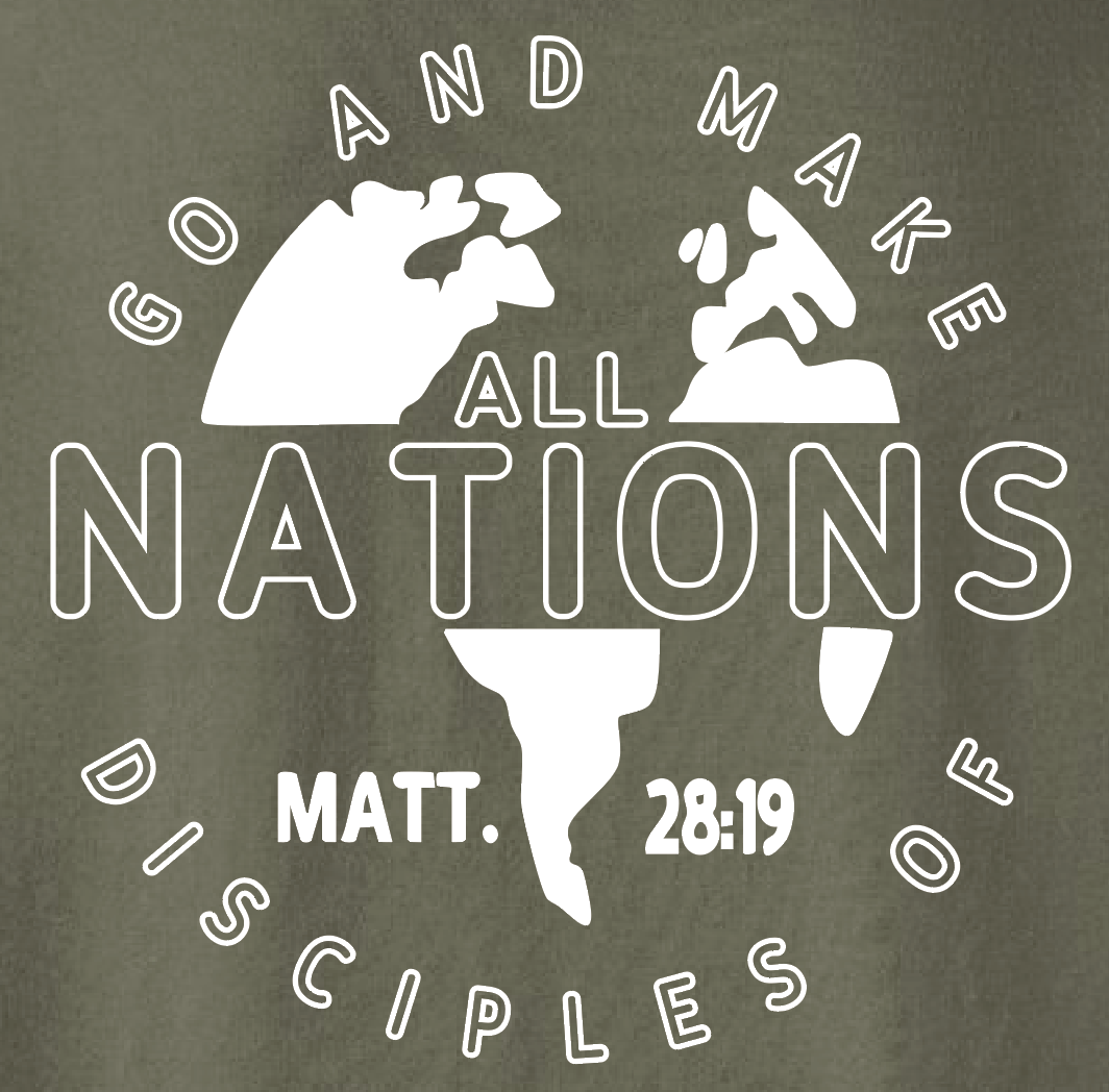 Calvary Baptist Church Gildan Crewneck Sweatshirt (military green)