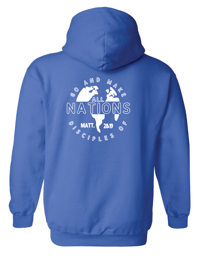 Calvary Baptist Church Gildan Hooded Sweatshirt (royal)