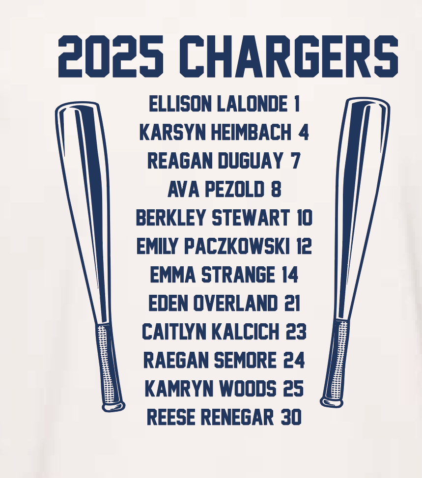 Heritage Hall Softball BellaCanvas L/S T-shirt (with roster)