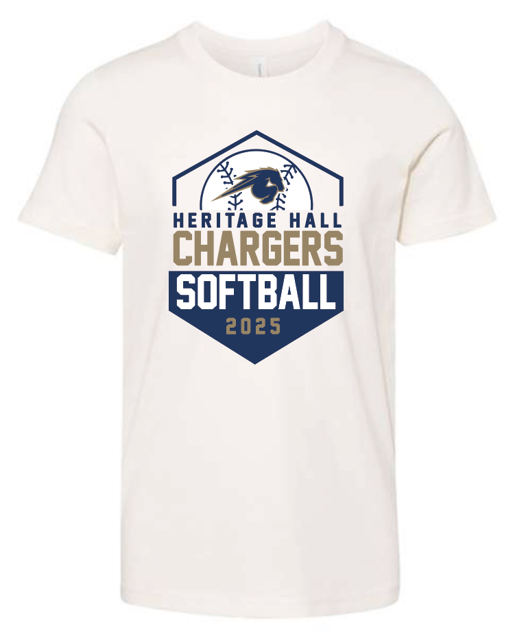 Heritage Hall Softball BellaCanvas S/S T-shirt (youth)(without roster)