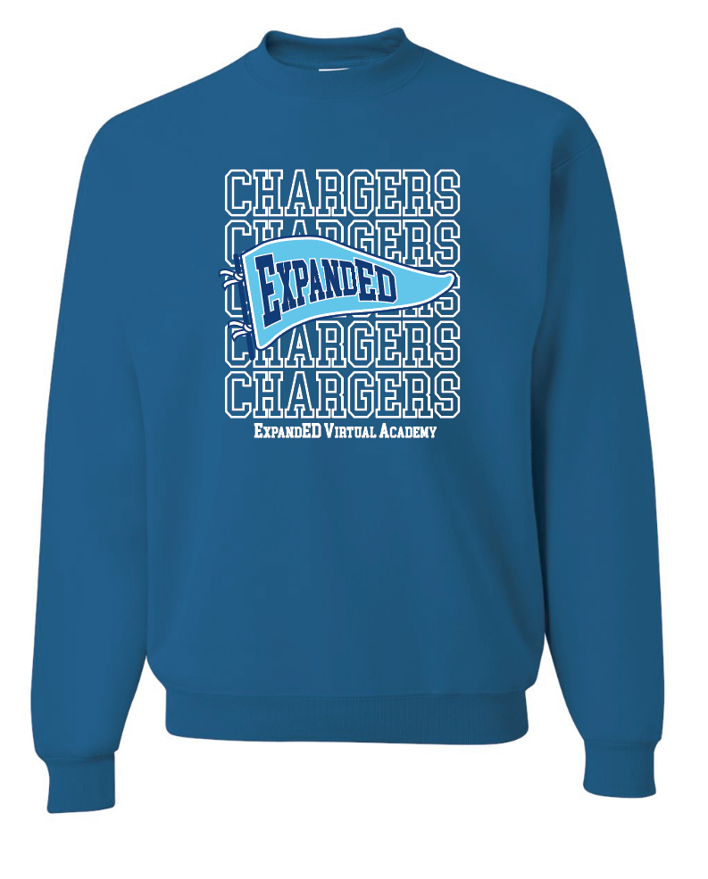 NPS ExpandEd "Pennant" Design Crewneck Sweatshirt