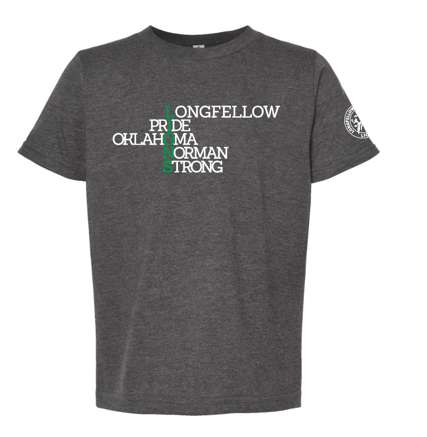 Longfellow "Words" Design S/S T-shirt