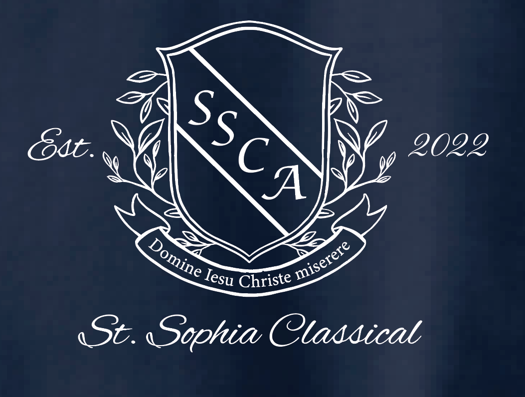 St. Sophia "Crest" Design Crewneck Sweatshirt (Adult)