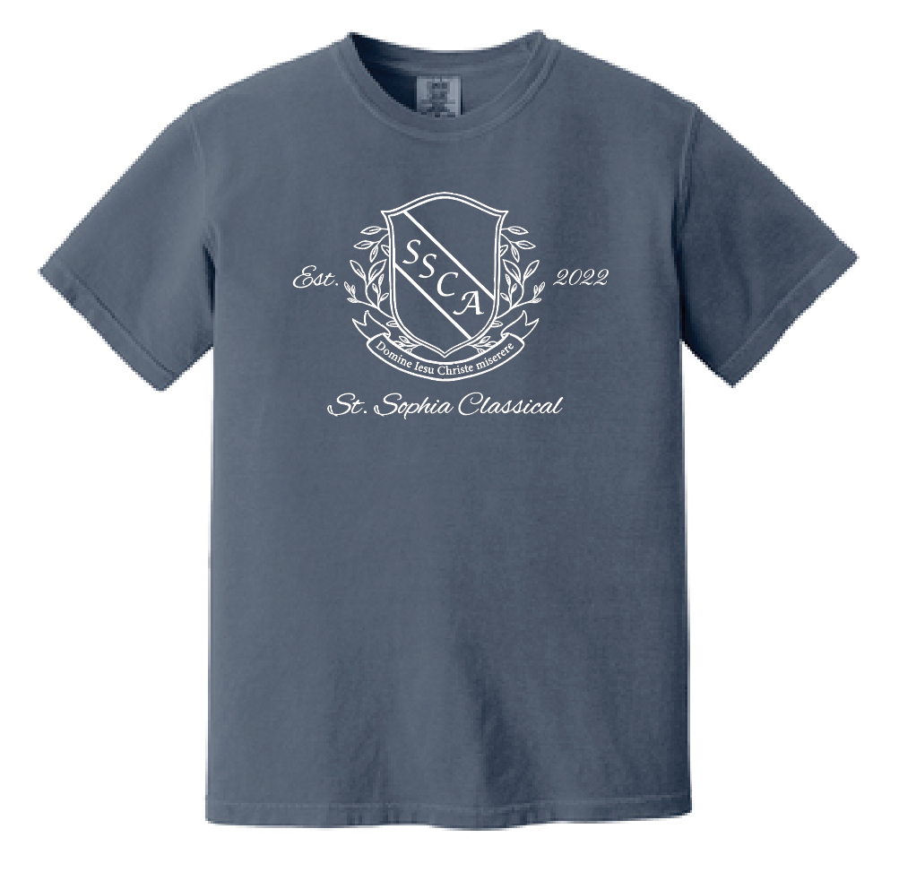 St. Sophia "Crest" Design S/S T-shirt (youth)
