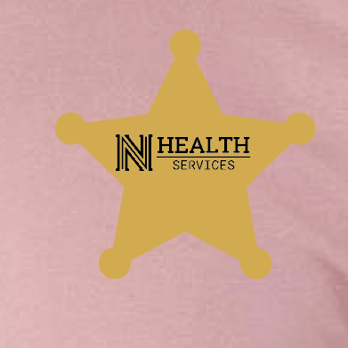 NPS Health Services "Western" Design Unisex S/S T-shirt (orchid)