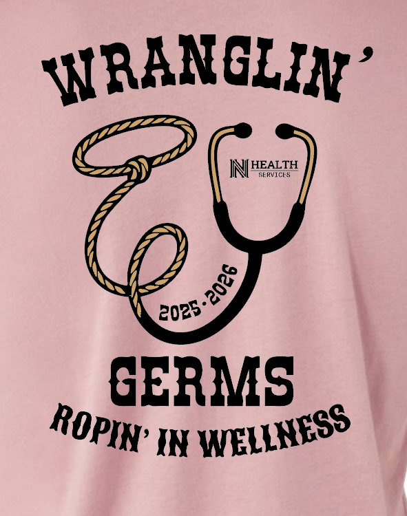 NPS Health Services "Western" Design Unisex S/S T-shirt (orchid)