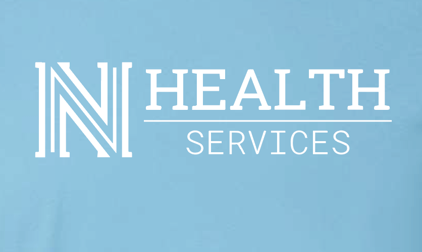 NPS Health Services "Logo" Design Unisex S/S T-shirt (ocean blue)