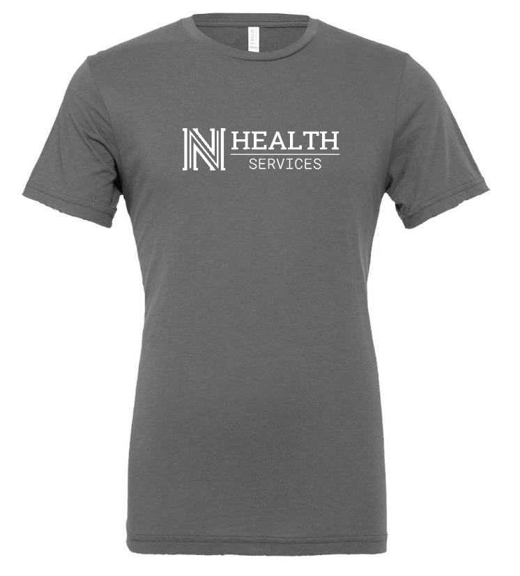 NPS Health Services "Logo" Design Unisex S/S T-shirt (asphalt)