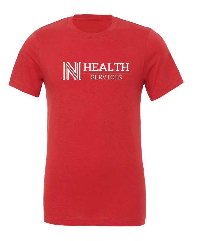 NPS Health Services "Logo" Design Unisex S/S T-shirt (red)