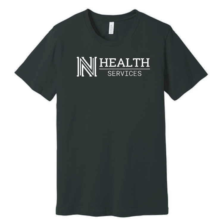 NPS Health Services "Logo" Design Unisex S/S T-shirt (black)