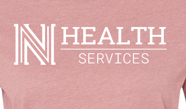 NPS Health Services "Logo" Design Women's L/S T-shirt (f) (heather mauve)