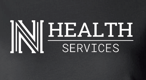 NPS Health Services "Logo" Design Women's L/S T-shirt (f) (black)
