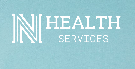 NPS Health Services "Logo" Design Unisex Crewneck Sweatshirt (htr blue lagoon)