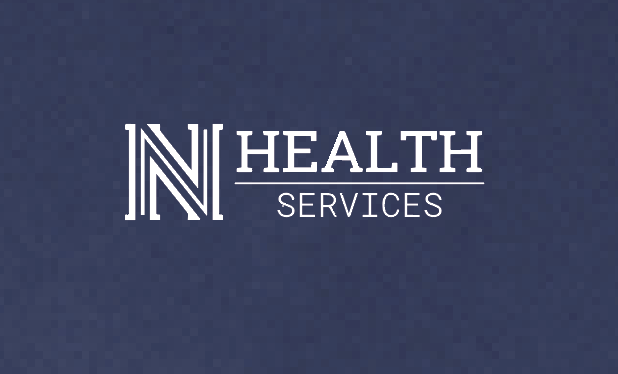 NPS Health Services "Logo" Design Unisex Mesh 1/2 Zip Pullover (navy)