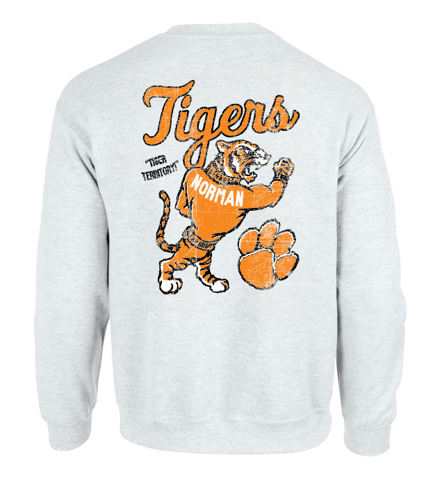 NHS Tennis "NHS Crazies" Design Crewneck Sweatshirt